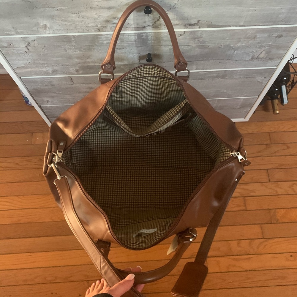 Duffel bag leather 19” - Picture 3 of 5